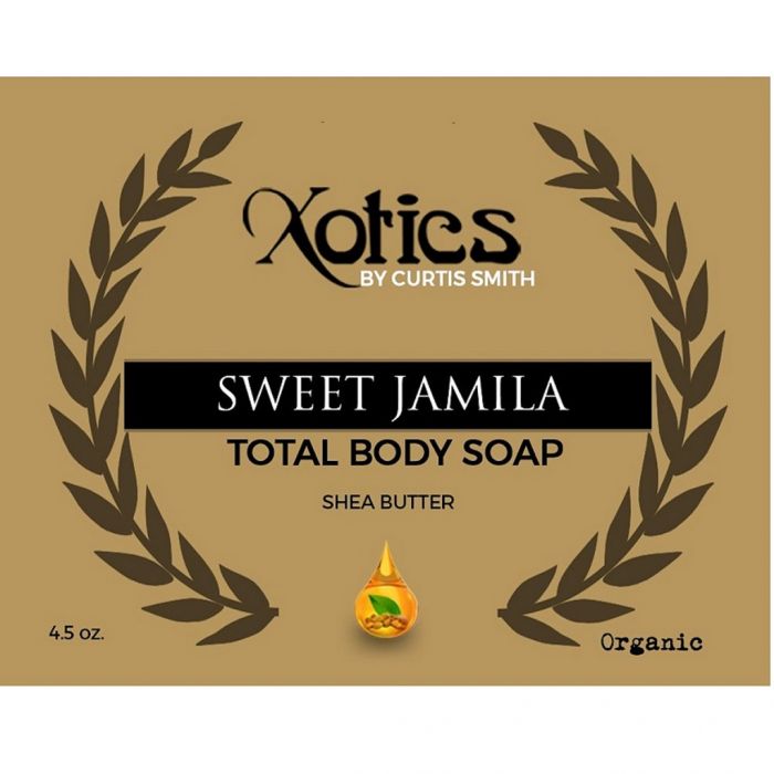 Xotics Sweet Jamila Total Body Soap with Shea Butter 4.5 oz