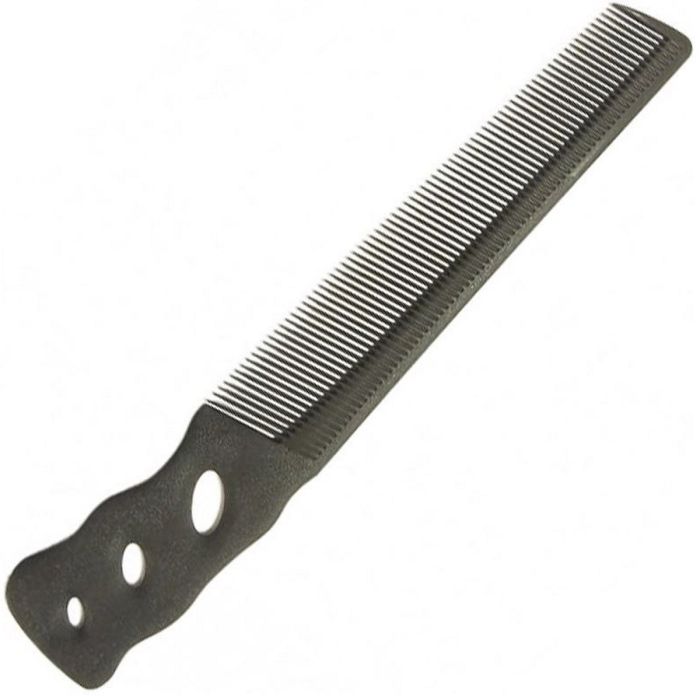 YS Park Barbering Comb for Fading & Blending 6.5" - Carbon Black #YS-205