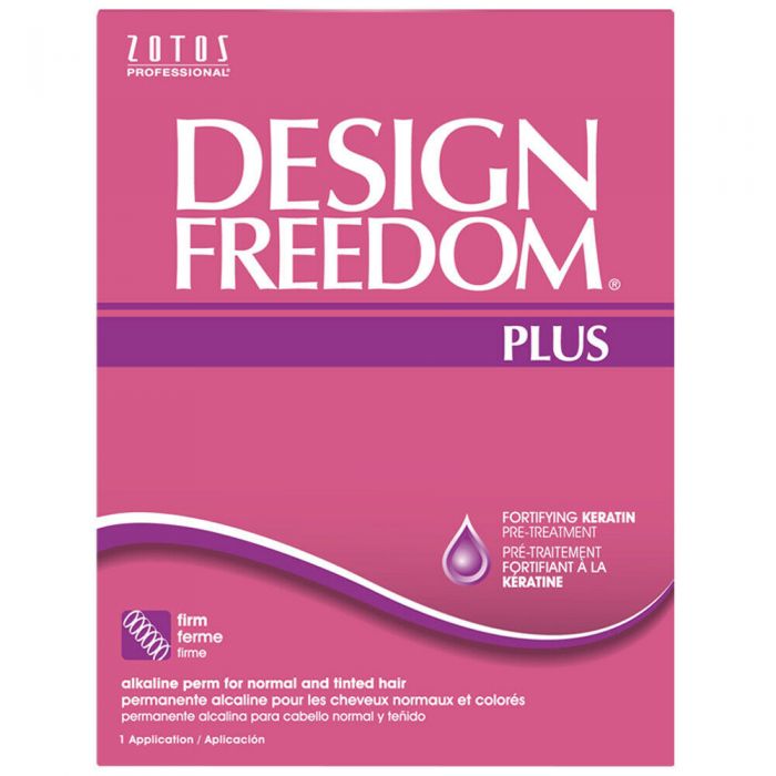 Zotos Design Freedom Plus Alkaline Perm for Normal and Tinted Hair (Firm) - 1 Application