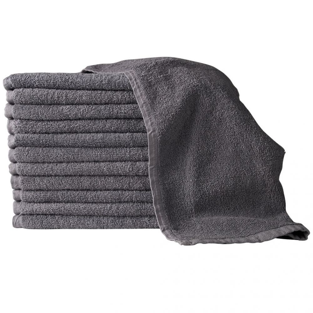 BleachBuster JR's The Bleach Proof Towels Charcoal 12 Pack