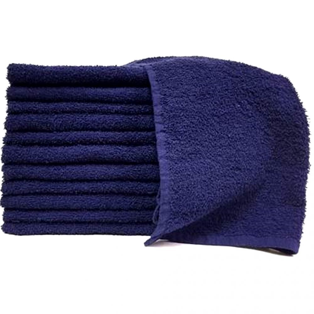 BleachBuster JR's The Bleach Proof Towels Navy 12 Pack