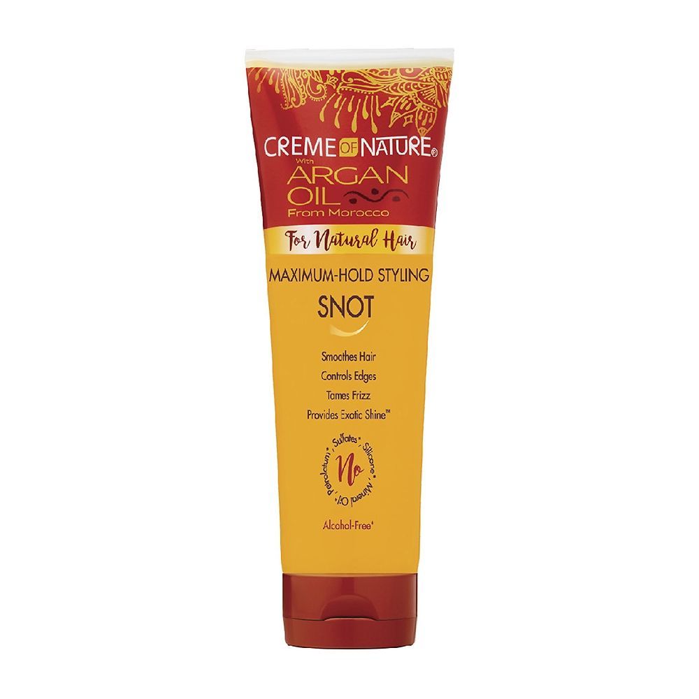 Creme of Nature Argan Oil For Natural Hair Maximum Hold Styling Snot 8.4 oz