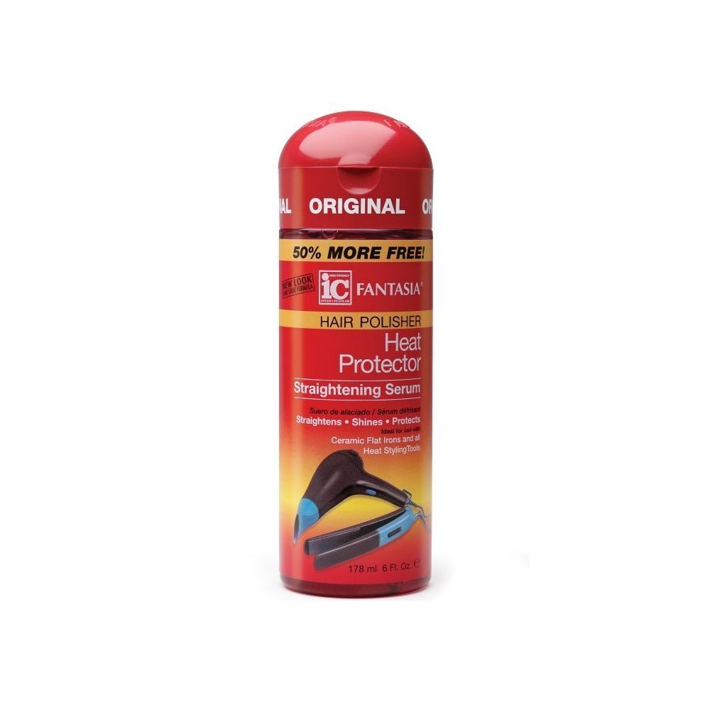 Fantasia IC Hair Polisher Heat Protector Straightening Serum 6 oz Fantasia IC Hair Polisher Heat Protector Straightening Serum 6 oz