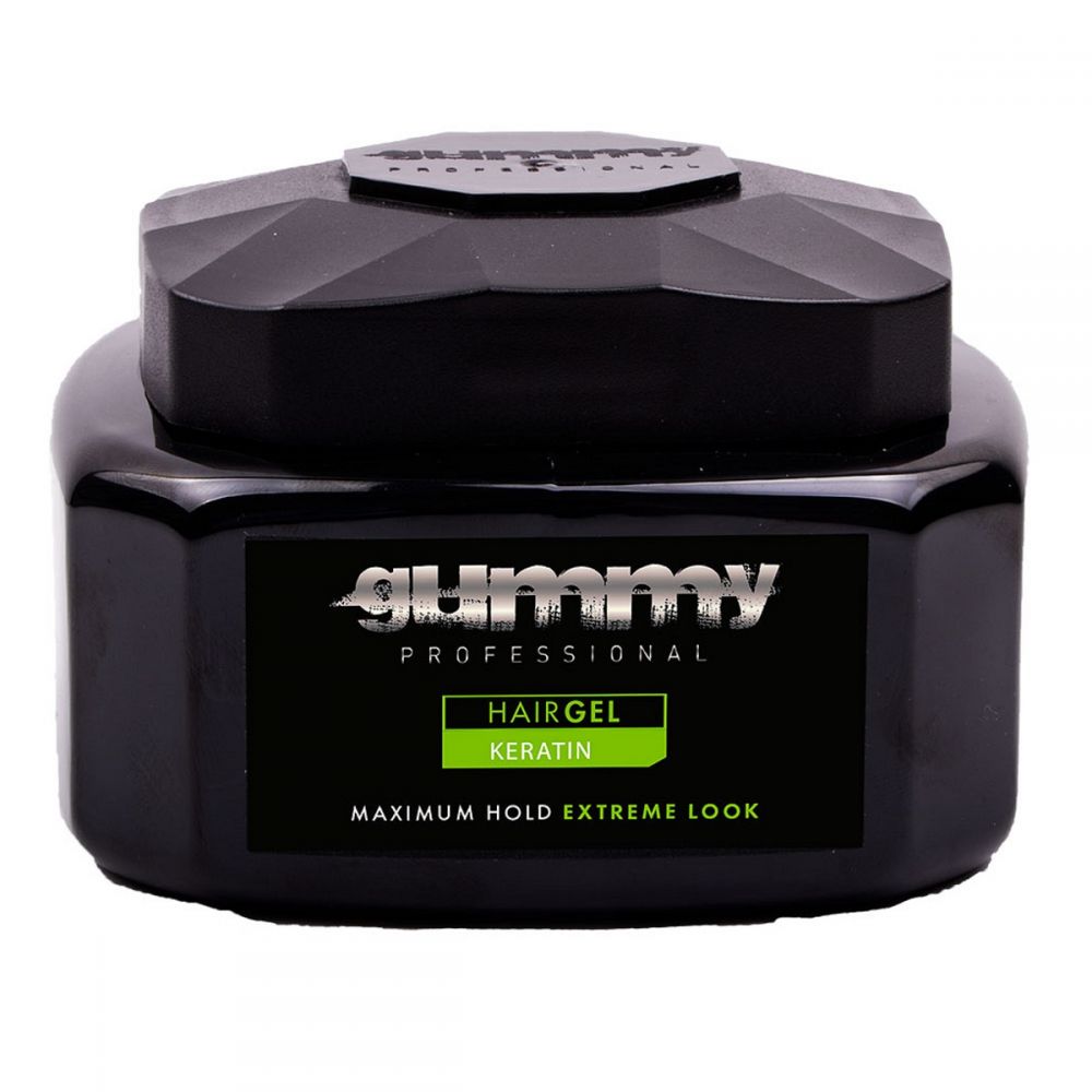 Fonex Gummy Hair Gel Maximum Hold & Extreme Look Keratin 23.66 oz