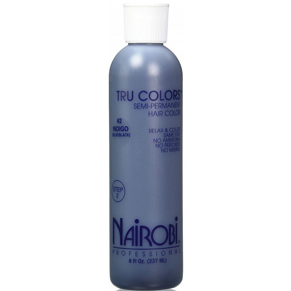 Nairobi Tru Colors SemiPermanent Hair Color 1 Pure Black 8 oz