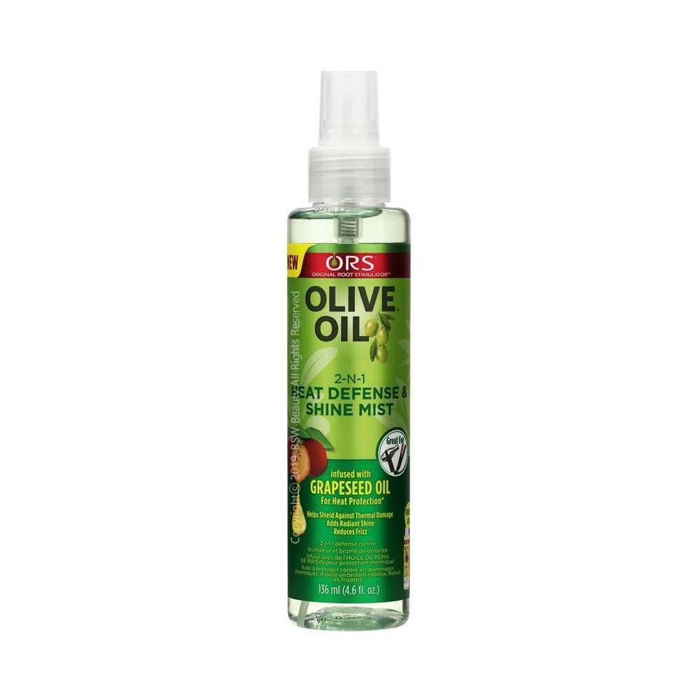 ORS Olive Oil 2n1 Heat Defense & Shine Mist Infused with Grapeseed