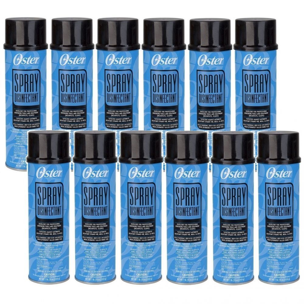 Oster Spray Disinfectant 16 oz 76300102 12 Pack