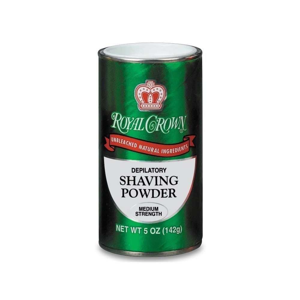 Royal Crown Depilatory Shaving Powder Medium Strength 5 oz