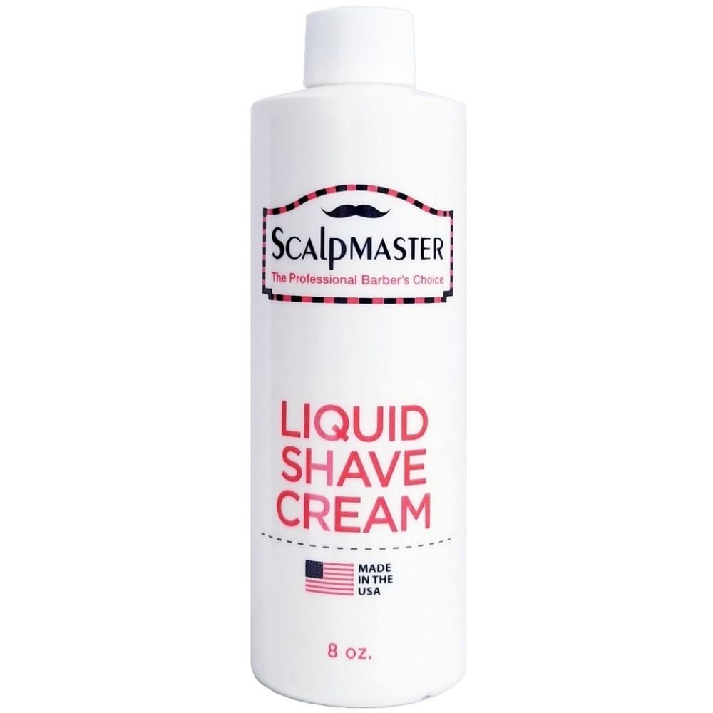 Scalpmaster Liquid Shave Cream 8 oz LATHERC