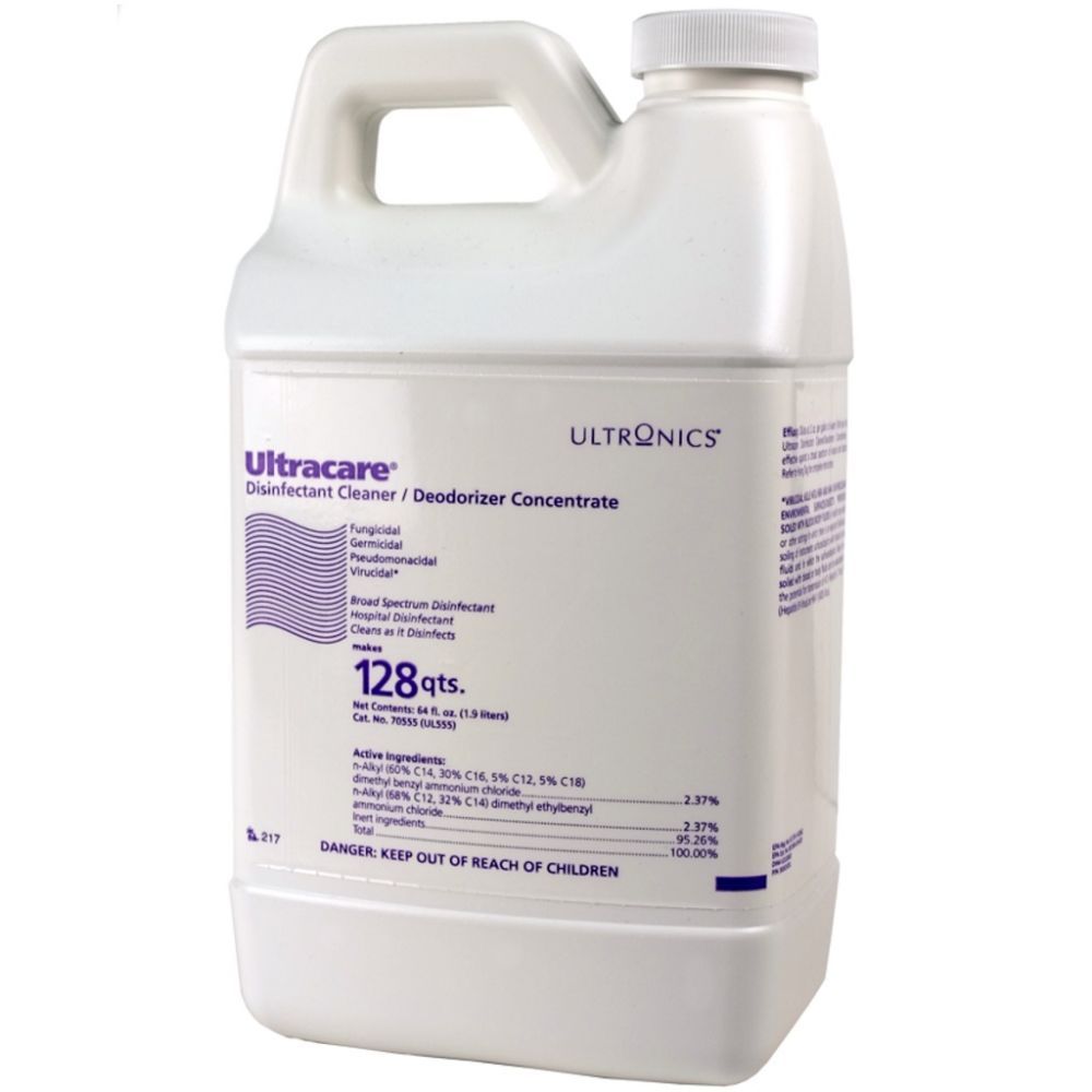 Ultronics Ultracare Disinfectant Cleanser / Deodorizer Concentrate 64