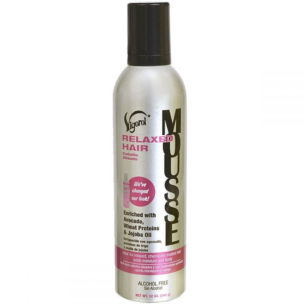 Vigorol Relaxed Hair Mousse 12 oz