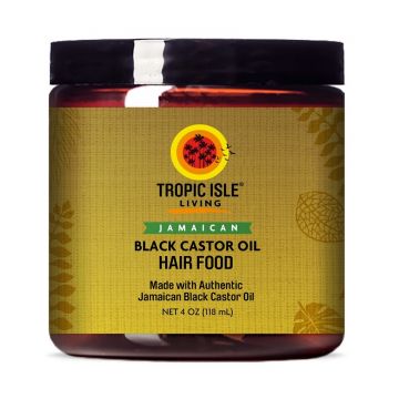 Tropic Isle Living Jamaican Black Castor Oil Hair Food 4 oz