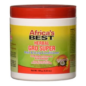 Africa's Best Herbal Gro Super Hair & Scalp Conditioner 5.25 oz