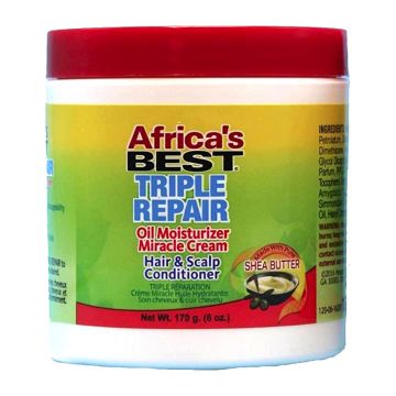 Africa's Best Triple Repair Hair & Scalp Conditioner 6 oz