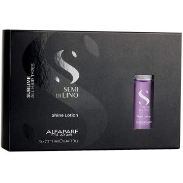 Alfaparf Semi Di Lino Sublime Shine Lotion Amples 0.44 oz - 12 Vials