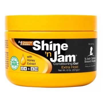Ampro Shine 'n Jam Conditioning Gel - Extra Hold 8 oz