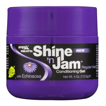 Shine N Jam Conditioning Gel Extra Hold 16 Ounce Jar (473ml) (2 Pack)