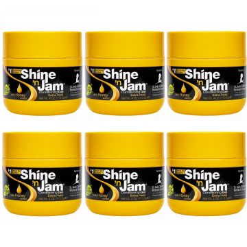 Ampro Shine 'n Jam Conditioning Gel - Extra Hold 4 oz - 6 Pack