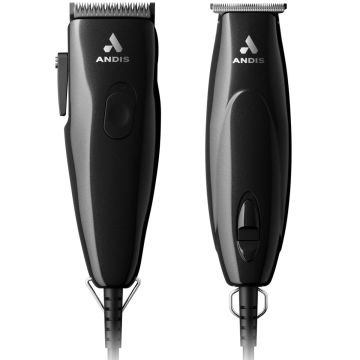 Andis Pivot Motor Clipper & Trimmer Combo - Black #24810