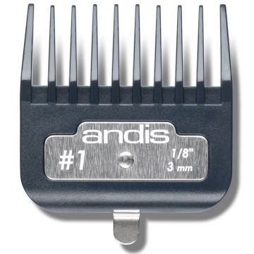 Andis Master Premium Metal Clip #1 - 1/8 Inch #33665