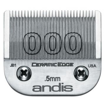 Andis CeramicEdge Detachable Blade [#000] - 1/50" #64480