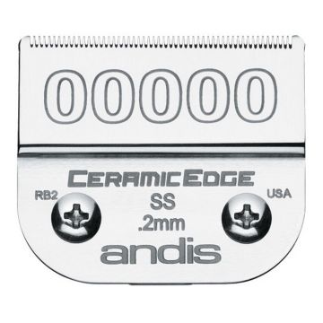 Andis CeramicEdge Detachable Blade [#00000] - 1/125" #64730