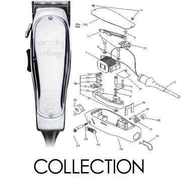 Andis Replacement Parts for Andis Master Clipper (ML) [COLLECTION]