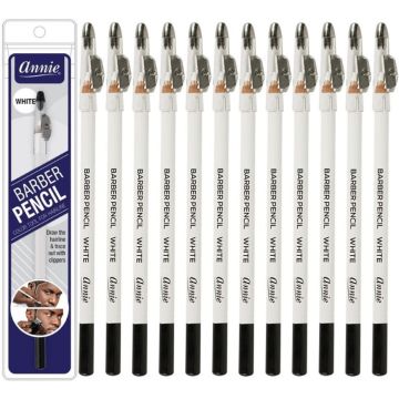Annie Barber Pencil - White #2939 [12 Pack]