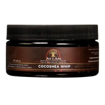 As I Am CocoShea Whip Ultra Light Hydrating & Styling Cream 8 oz