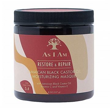 As I Am Jamaican Black Castor Oil Moisturizing Masque 8 oz