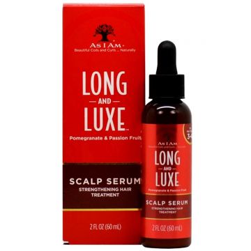 As I Am Long and Luxe Pomegranate & Passion Fruit Scalp Serum 2 oz