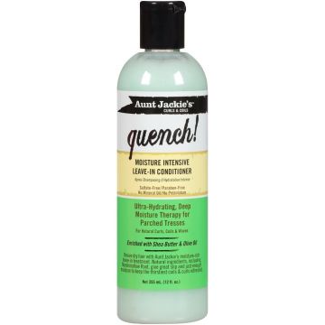 Aunt Jackie's Curls & Coils Quench! Moisture Intensive Leave-In Conditioner 12 oz