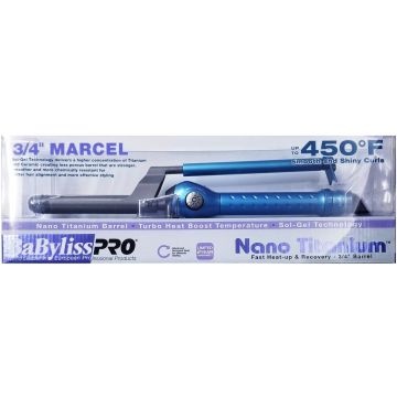 BaByliss Pro Nano Titanium Marcel Curling Iron - 3/4" #BABNT75MN