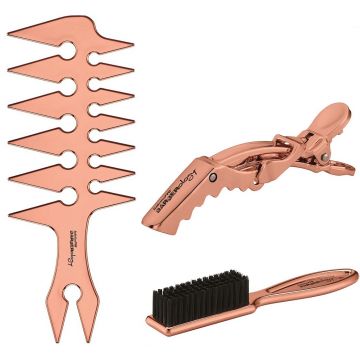 BaByliss Pro BARBERology Trio Mix - Rose Gold #BBCKT15RG - 3 Pcs Set