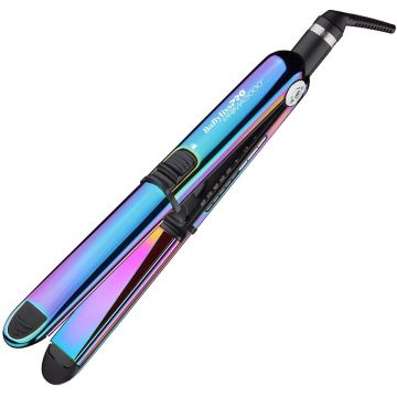 BaByliss Pro LIMITED EDITION Nano Titanium Prima 3000 Stainless Steel Flat Iron Iridescent - 1-1/4" #BNTRB3000TUC (Dual Voltage)