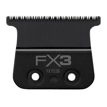 BaByliss Pro FX3 Titanium Carbon-Nitride Standard-Tooth Ultra-Thin Replacement T-Blade #FX703B