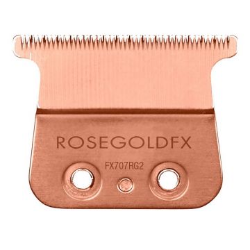 BaByliss Pro Rose Gold Titanium 2.0 mm Deep Tooth Replacement T-Blade Fits All FX787 Models #FX707RG2
