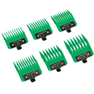 BaByliss 4 Barbers Premium Trimmer Guards - 4 Pcs Comb Set Fits All FX797, FX787, FX726 #FXPTG