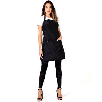 Betty Dain Glitz Stylist Apron Black #1284