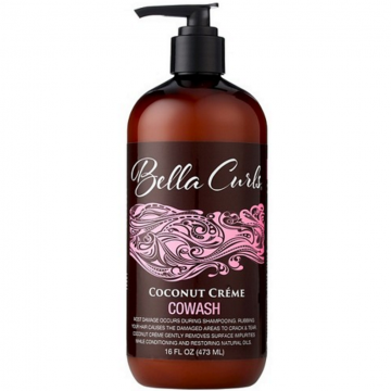 Bella Curls Coconut Creme Cowash 16 oz