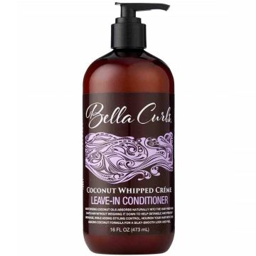 Bella Curls Coconut Whipped Creme Leave-In Conditioner 16 oz