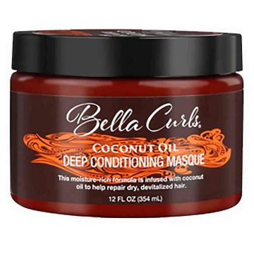 Bella Curls Coconut Oil Deep Conditioning Masque 12 oz