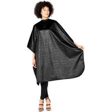 Betty Dain Alligator Hide All Purpose Cape - Black #560