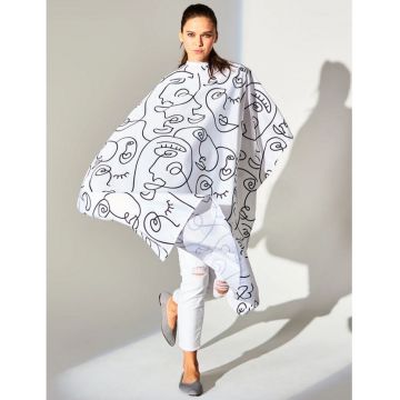 Betty Dain All The Faces Styling Cape White #945-WHT