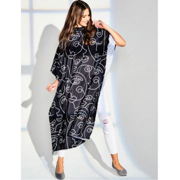 Betty Dain All The Faces Styling Cape Black #945-BLK