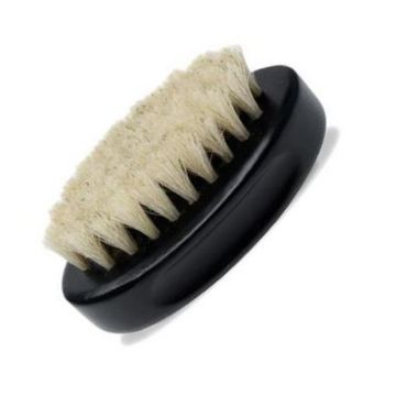 Black Ice Signature Series 100% Horse Tail Hair Beard Palm Brush [SOFT] #BIC208PS