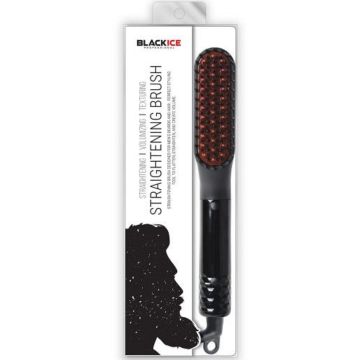 Black Ice Electric Straightening Beard Brush #BIC211B 