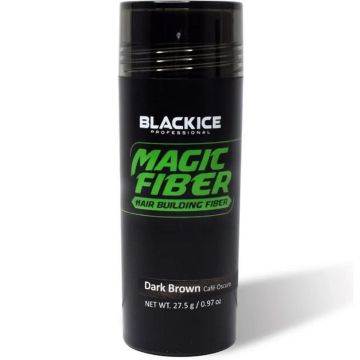 Black Ice Magic Fiber Hair Building Fiber - Dark Brown 0.97 oz #BIC001DBRO