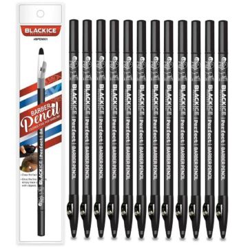 Black Ice Barber Pencil - Black #BPEN001 [12 Pack]