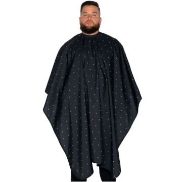 Barber Strong The Barber Cape - Barber Shield - Black #BSC06-BLK